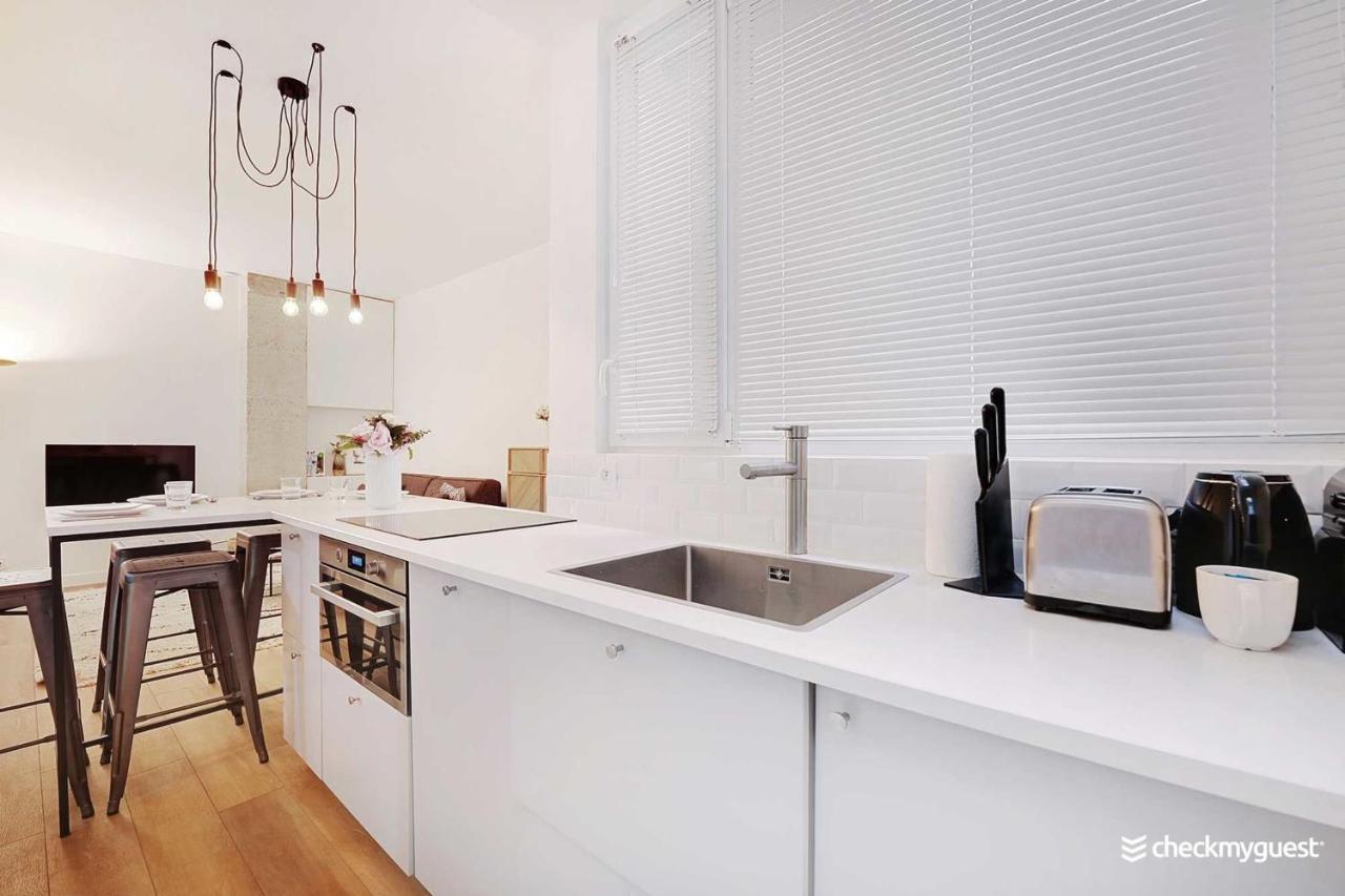 פריז Modern Apartment - 2Br-6P- Oberkampf-Republique מראה חיצוני תמונה